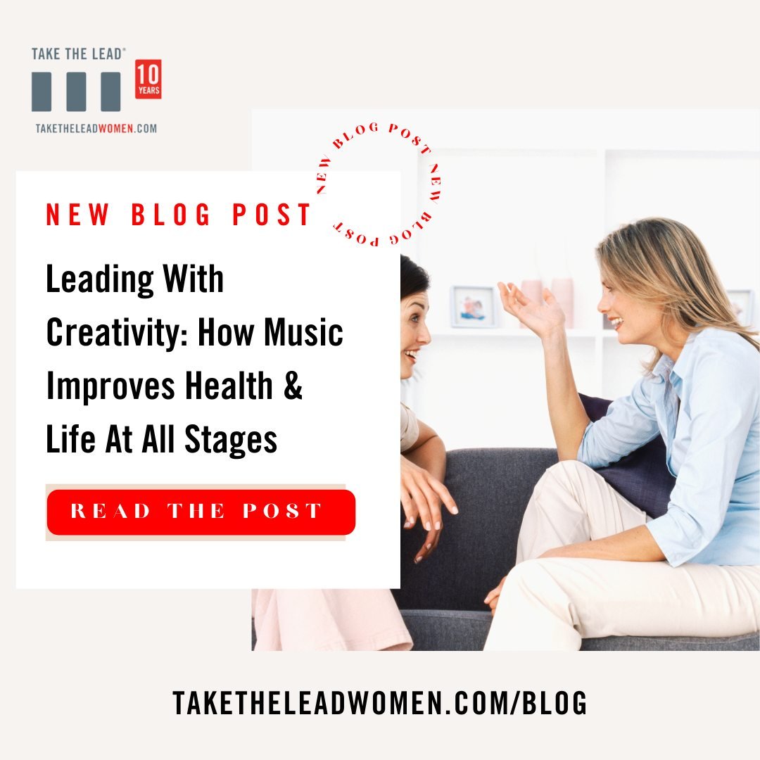 &quot;It is scientifically proven that #music puts you in a different state of mind. #creativity&quot;

Read all about it at https://www.taketheleadwomen.com/blog/leading-with-creativity-how-music-improves-health-amp-life-at-all-stages

#TakeTheLead 