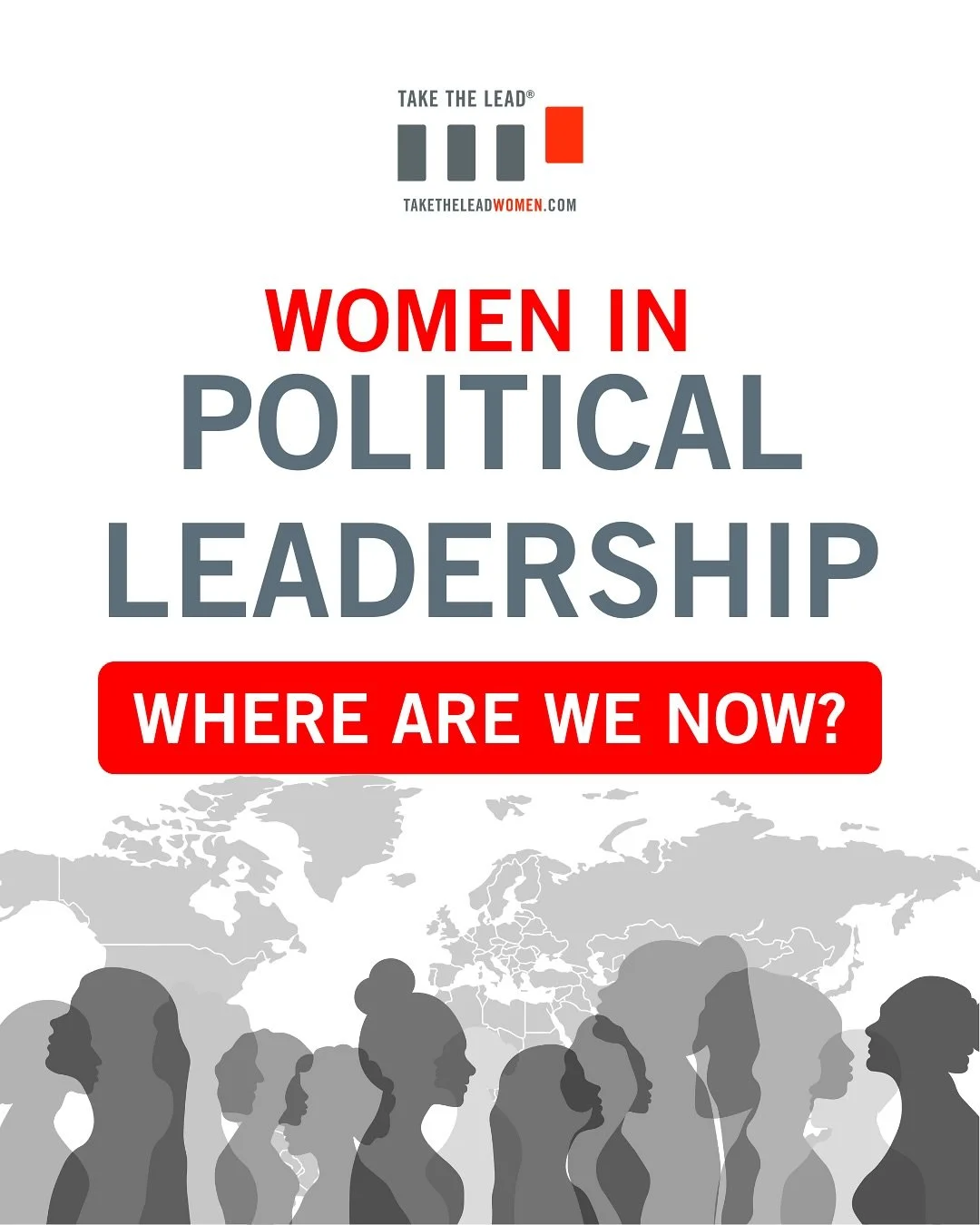 As of 2025, women are still underrepresented in the highest levels of political leadership.

There are only 29 countries where 32 women serve as Heads of State and/or Government. At the current rate, gender equality in the highest positions of power 