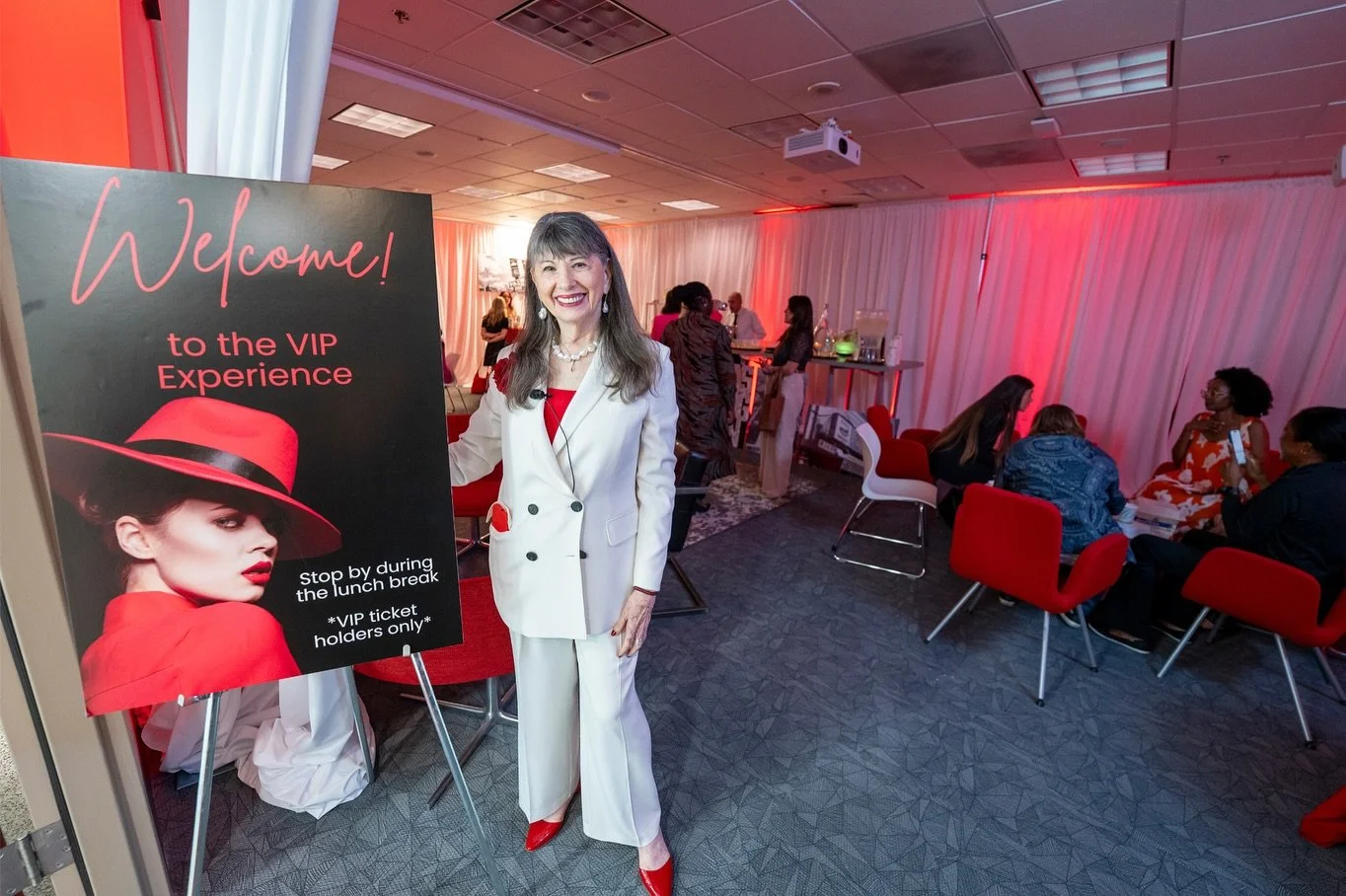 Inside the VIP Lounge at Power Up 2025 

The VIP Lounge is where conversations go deeper, connections grow stronger, and the experience feels unforgettable. Throughout the day, honorees, keynote speakers, and leaders gathered in this space to exchang