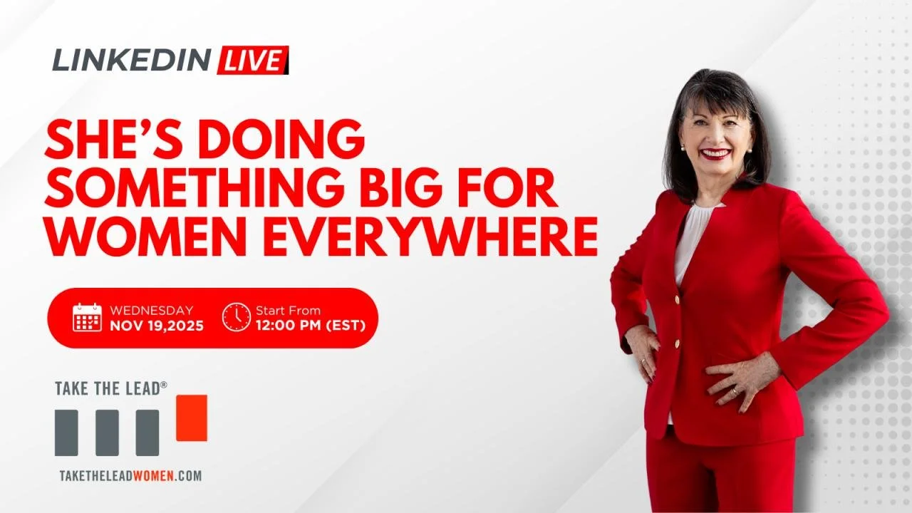 SHE’S DOING SOMETHING BIG FOR WOMEN EVERYWHERE