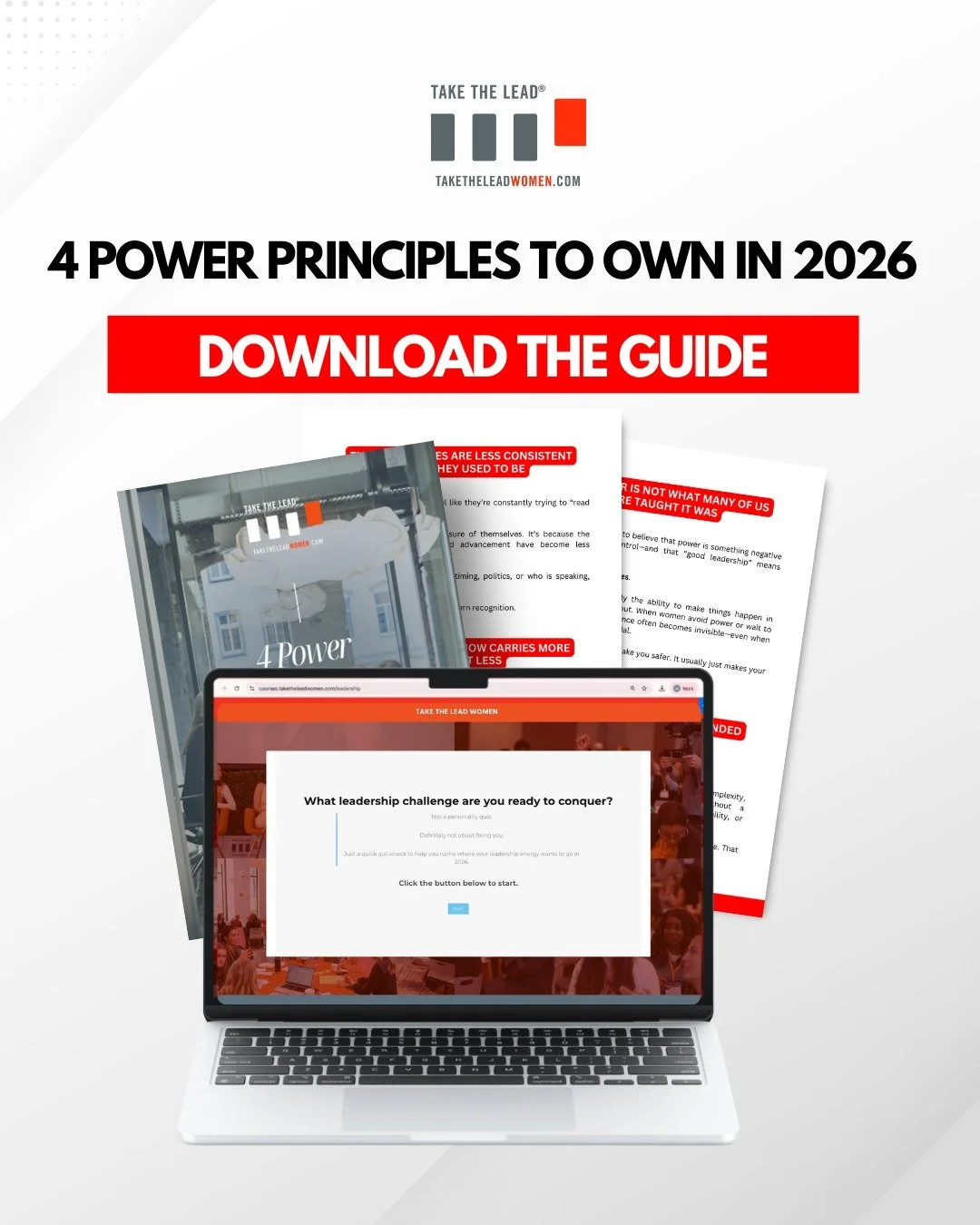 Leadership isn&rsquo;t about guessing your next step&mdash;it&rsquo;s about choosing it with intention.

This short quiz helps emerging and aspiring leaders pinpoint what deserves their attention now, so they can lead, build, and grow with clarity.


