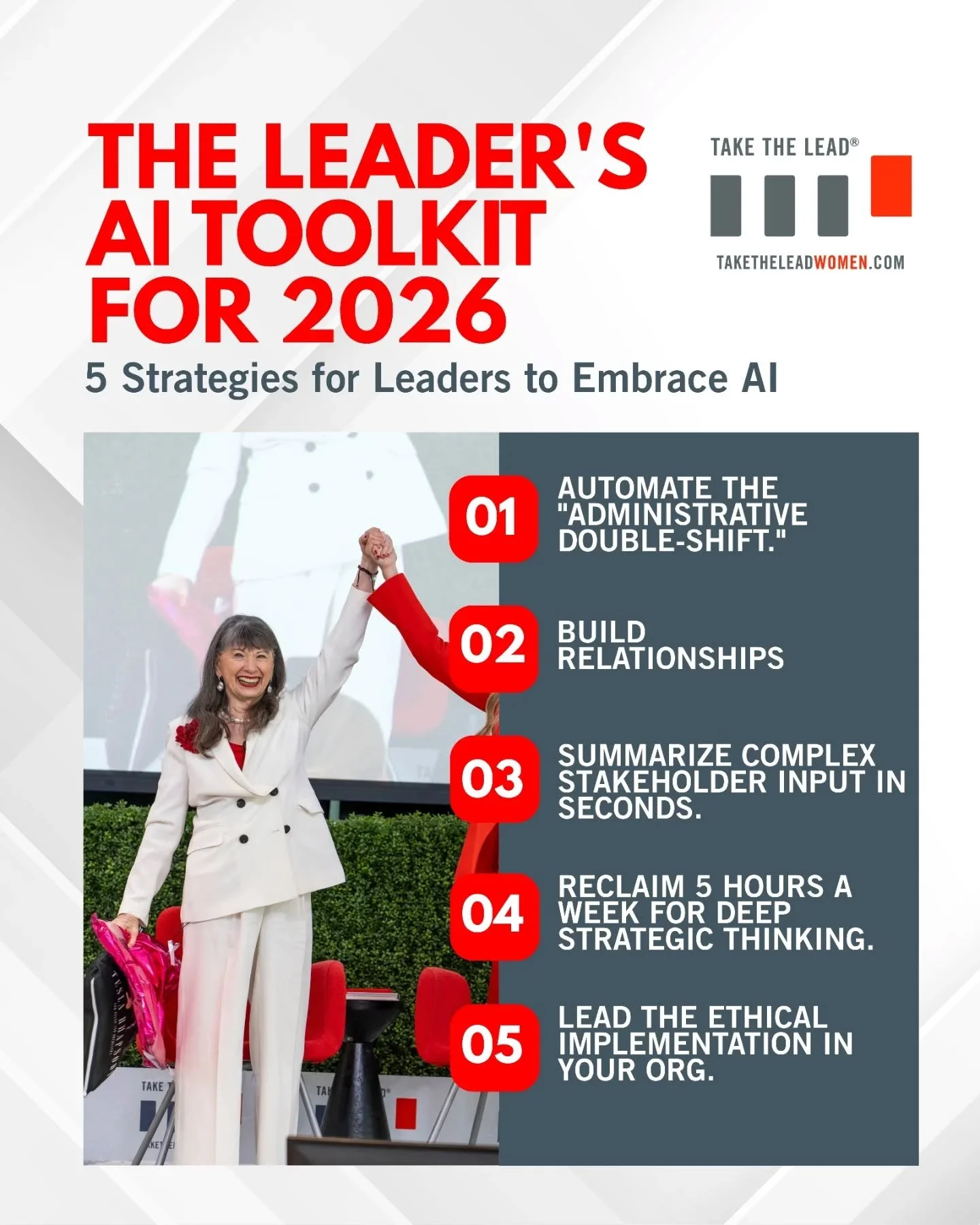 Is AI just another item on your to-do list, or is it the tool that clears your list? For women leaders, AI represents a massive opportunity to automate the "administrative double-shift." 🤖

By leveraging AI for data analysis, meeting synth