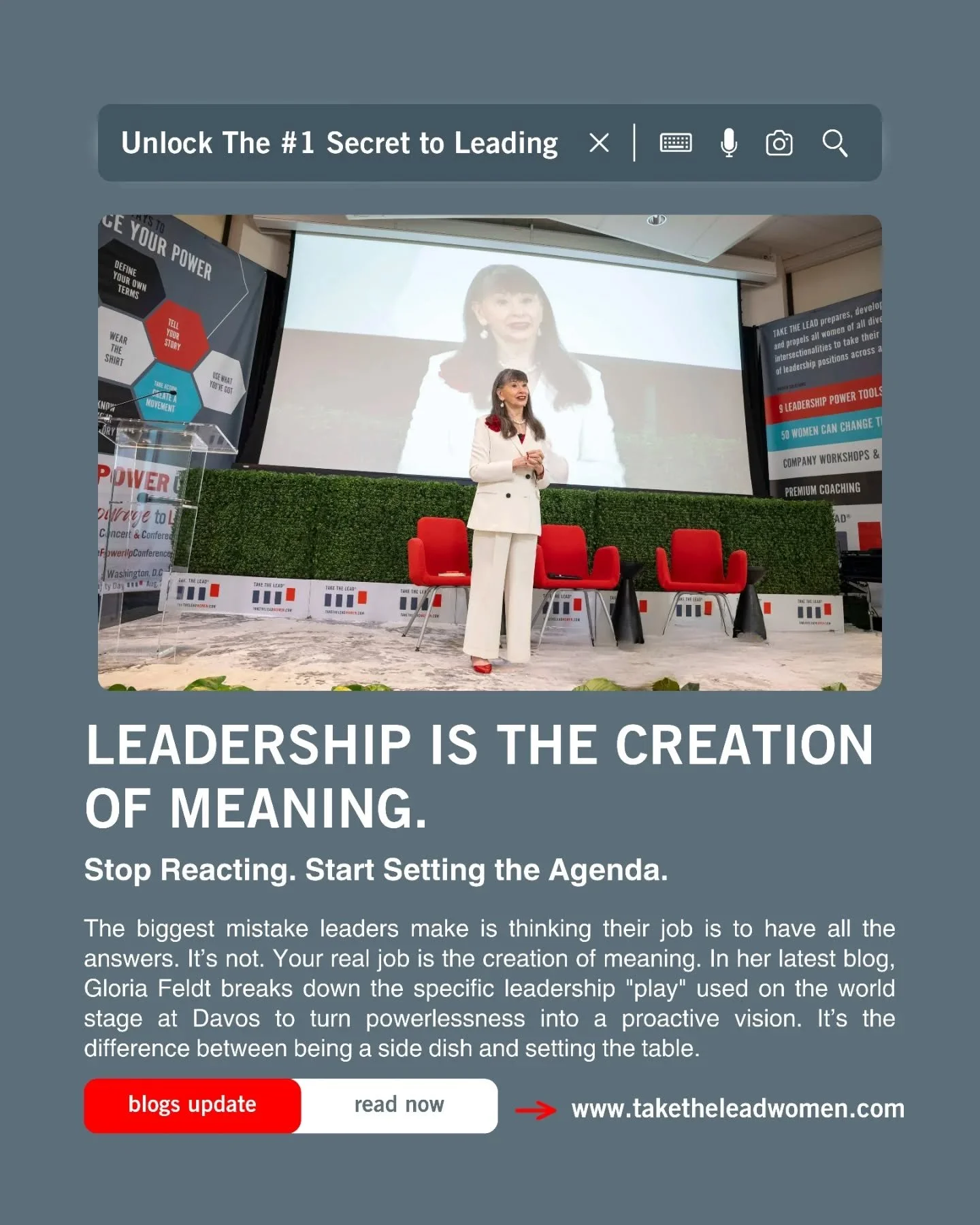 The #1 Secret to Leadership? It's Not What You Think. 

What truly separates a visionary leader from a diligent manager? It's the profound ability to create meaning. Far too often, we get caught in the trap of reacting to challenges, managing immedia