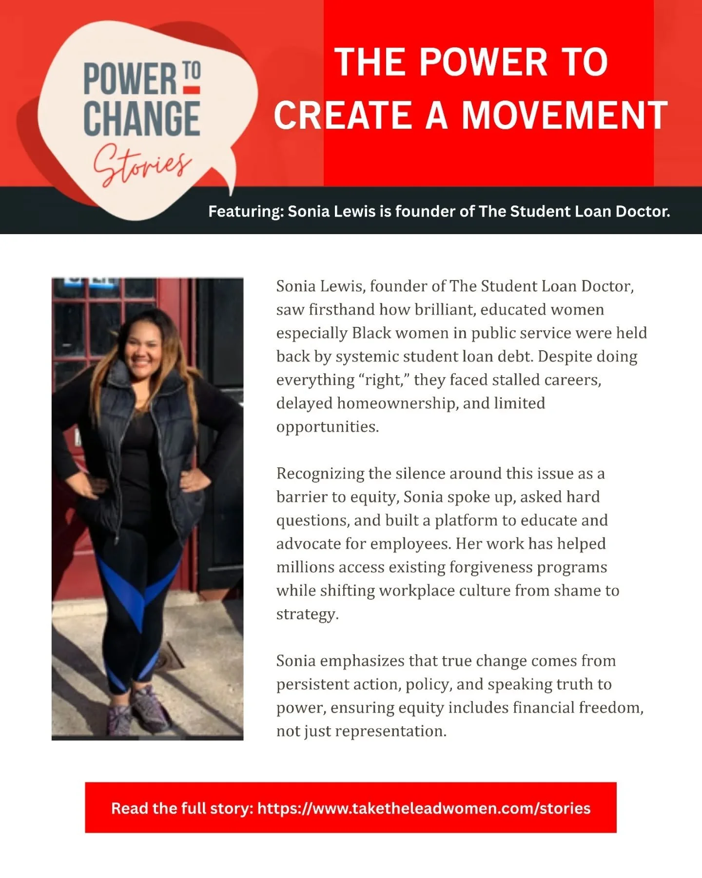 Early in her career, Sonia Lewis watched brilliant, educated women, especially Black women in public service, do everything &ldquo;right&rdquo; and still fall behind. Degrees earned. Community service given. Careers delayed. Opportunities missed. All