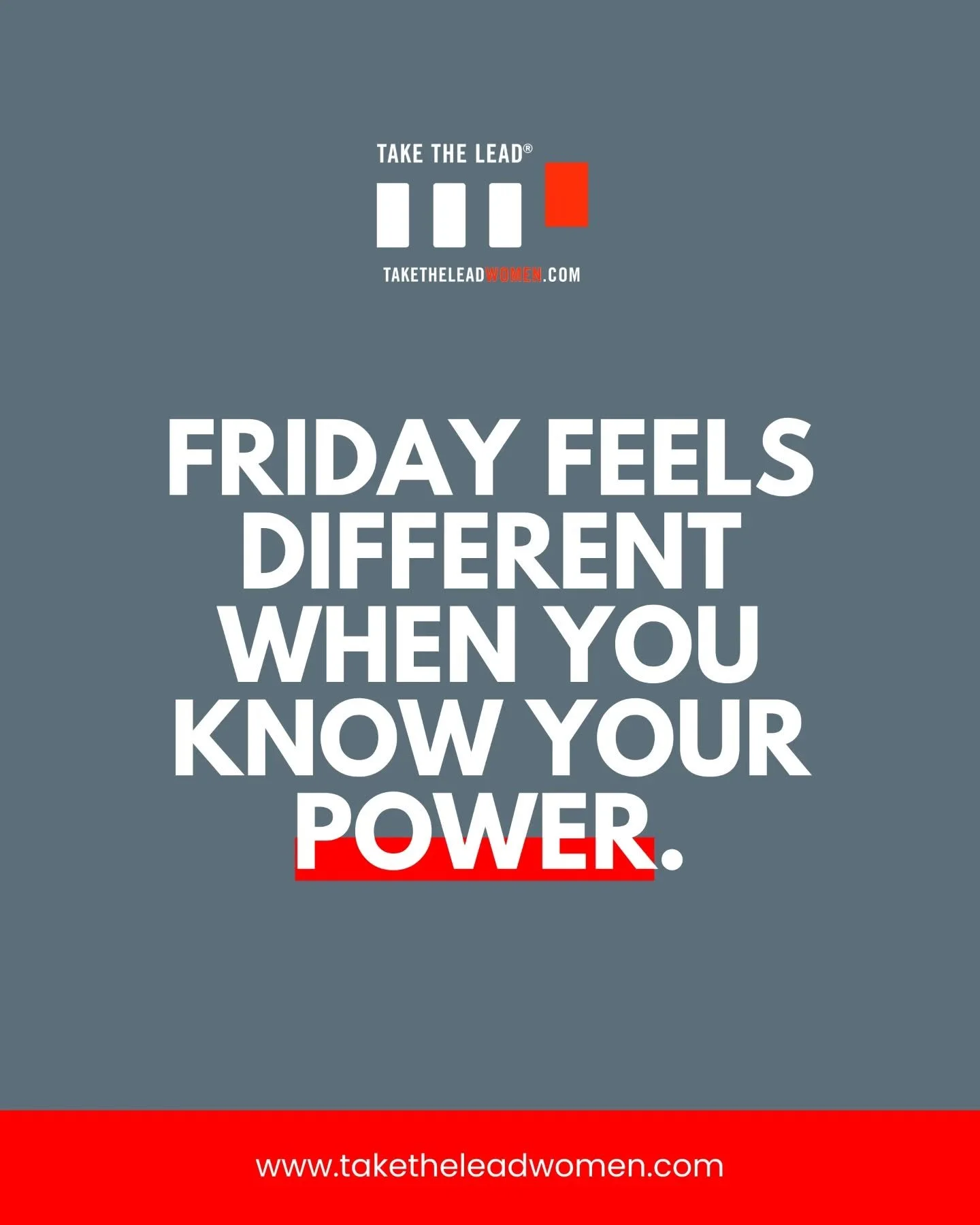 Friday feels different when you know your power. 🔥

The system wasn't built for you. It also can't stop you.
The women in our community aren't waiting to be chosen. They're building, leading, and moving forward anyway.

That's not a vibe. That's a d
