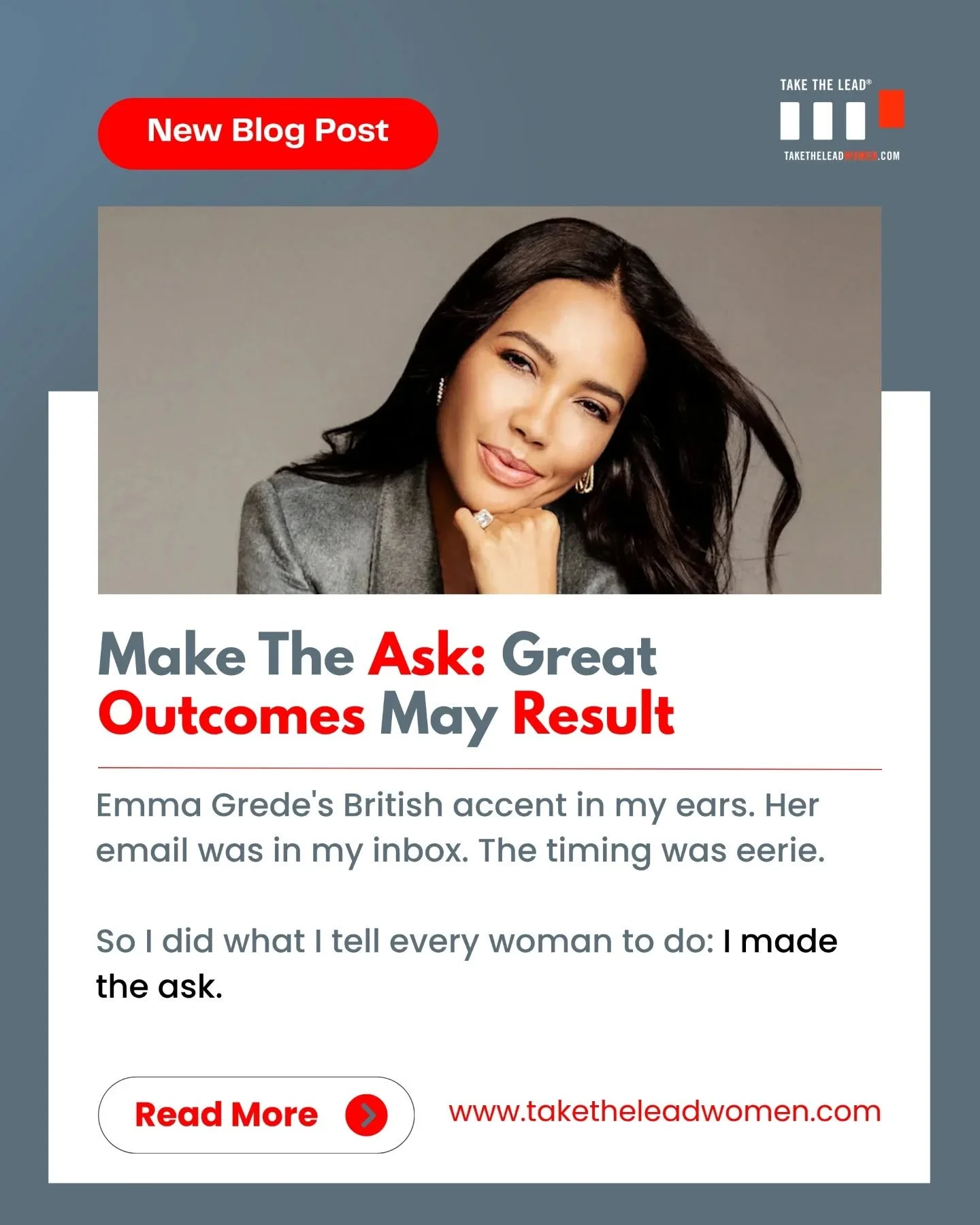 Gloria Feldt was eating salted caramel gelato, listening to Emma Grede's audiobook, when Emma's email landed in her inbox.

Two choices: assume it was AI-generated spam and delete it. Or make the ask.

She made the ask. And then some.

Read this week