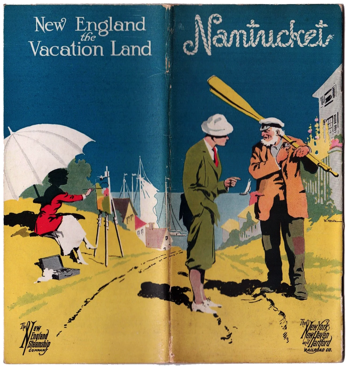 Nantucket NH Railroad Brochure