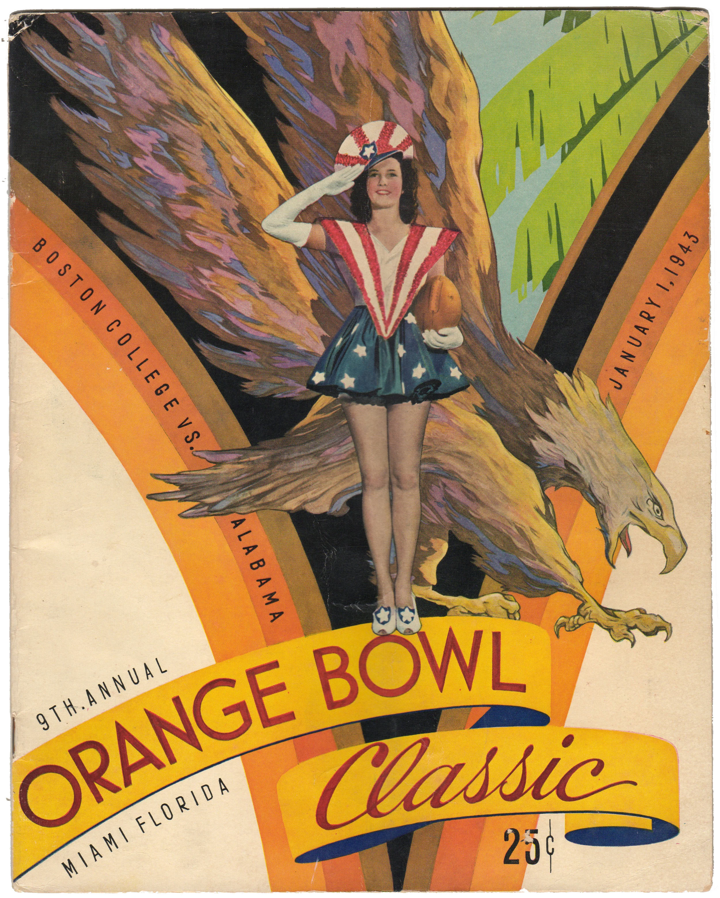 1943 Orange Bowl Program