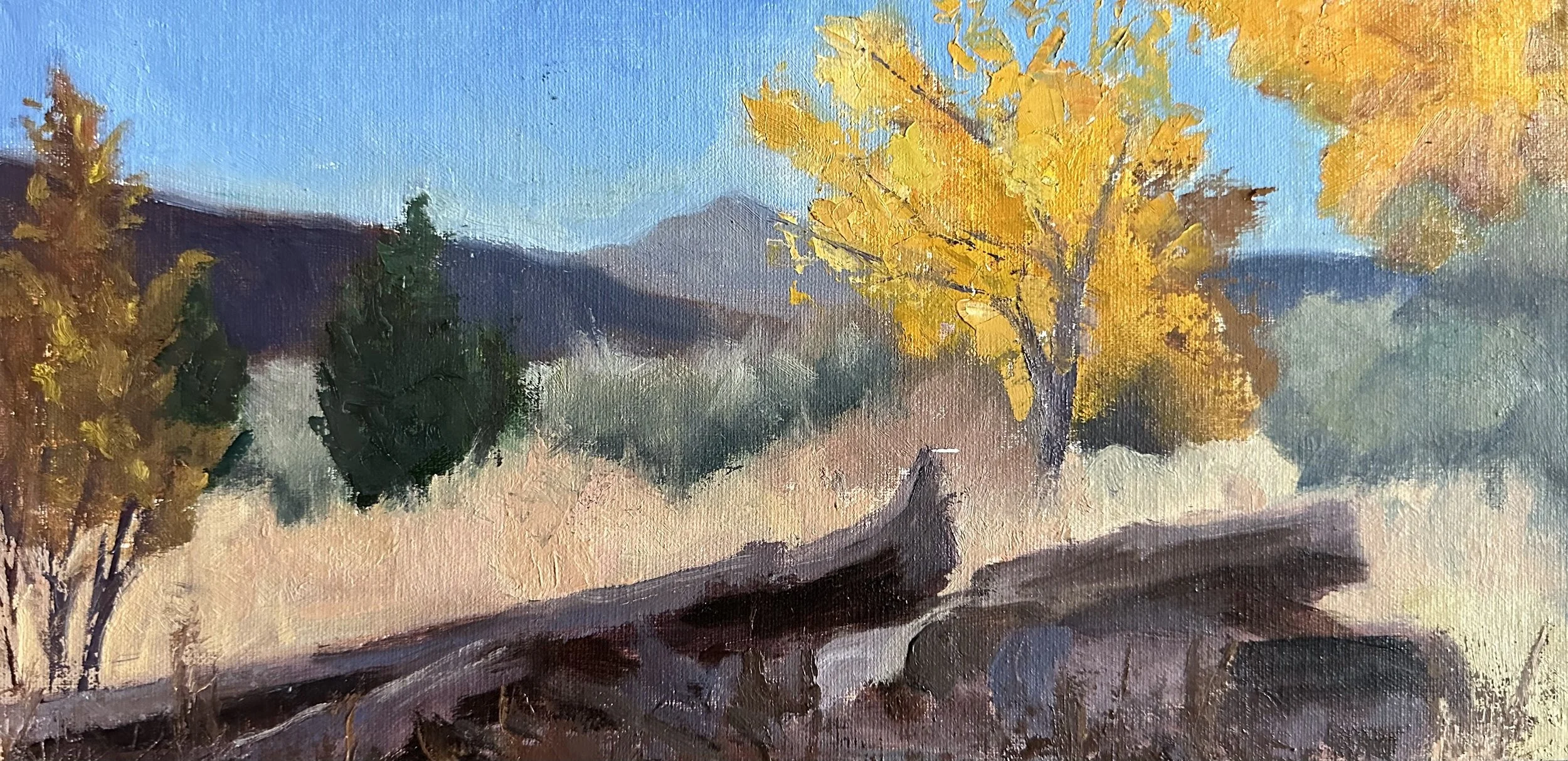 Cottonwoods and Logs