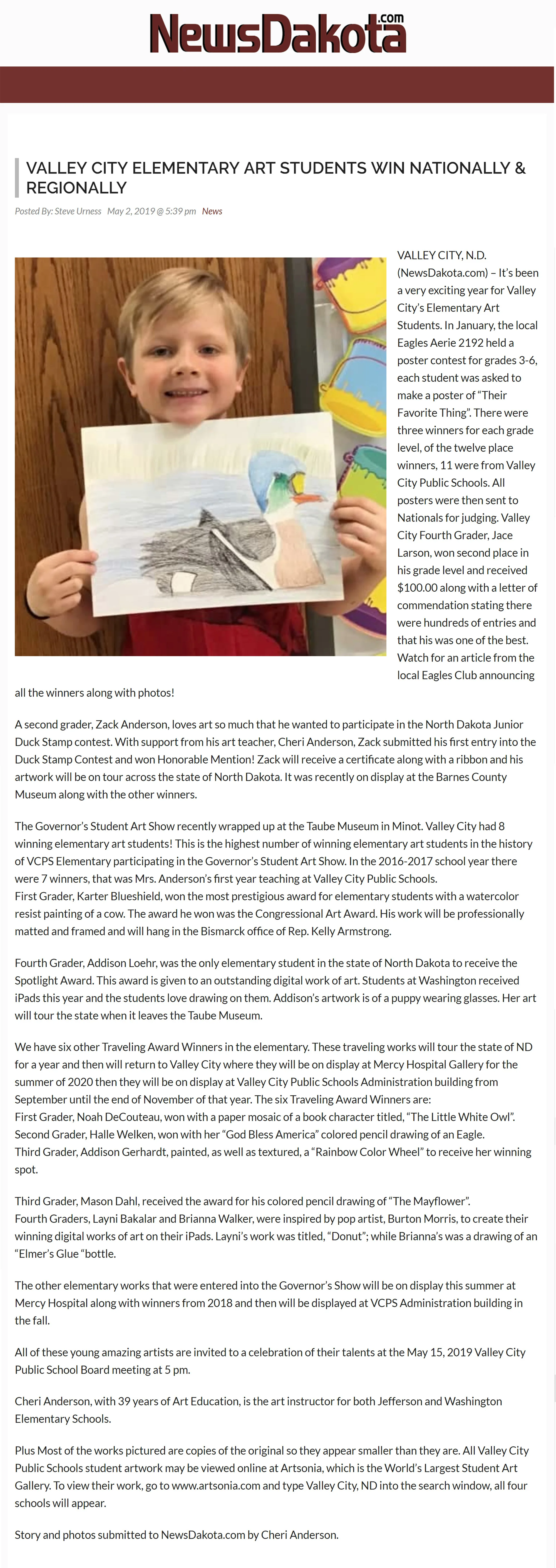https://www.newsdakota.com/2019/05/02/valley-city-elementary-art-students-win-locally-regionally-and-nationally/