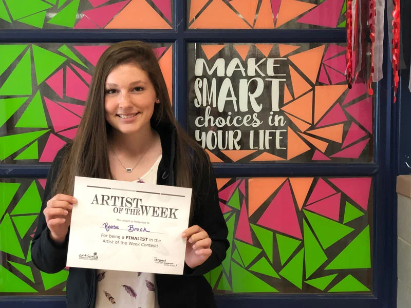 Artsonia names SMS student as finalist