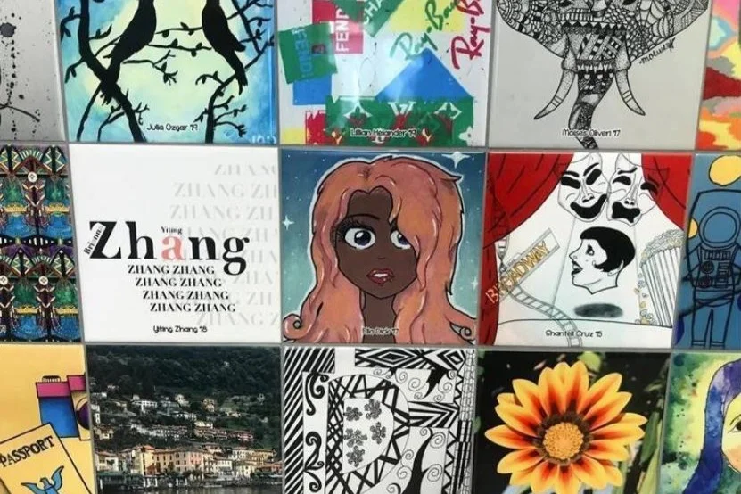 Union Catholic Art Teacher Continues Tradition of Gifting Tiles to National Art Honor Society Graduates