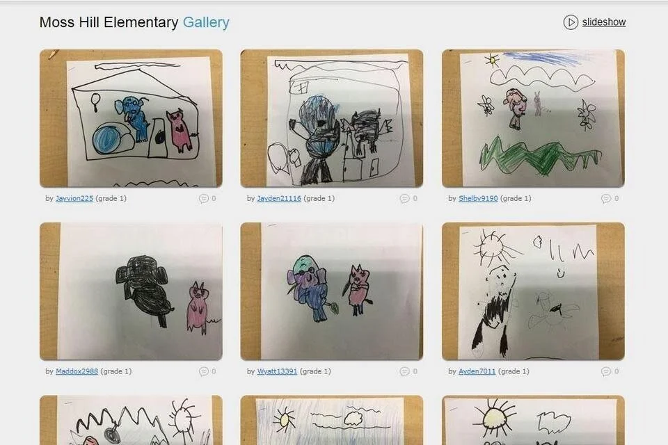 Moss Hill Elementary School art teacher shares thousands of artworks