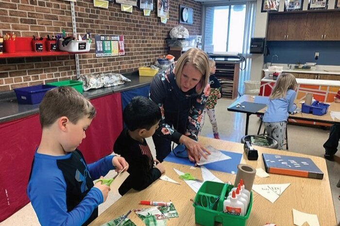 Northside art teacher showcases student work