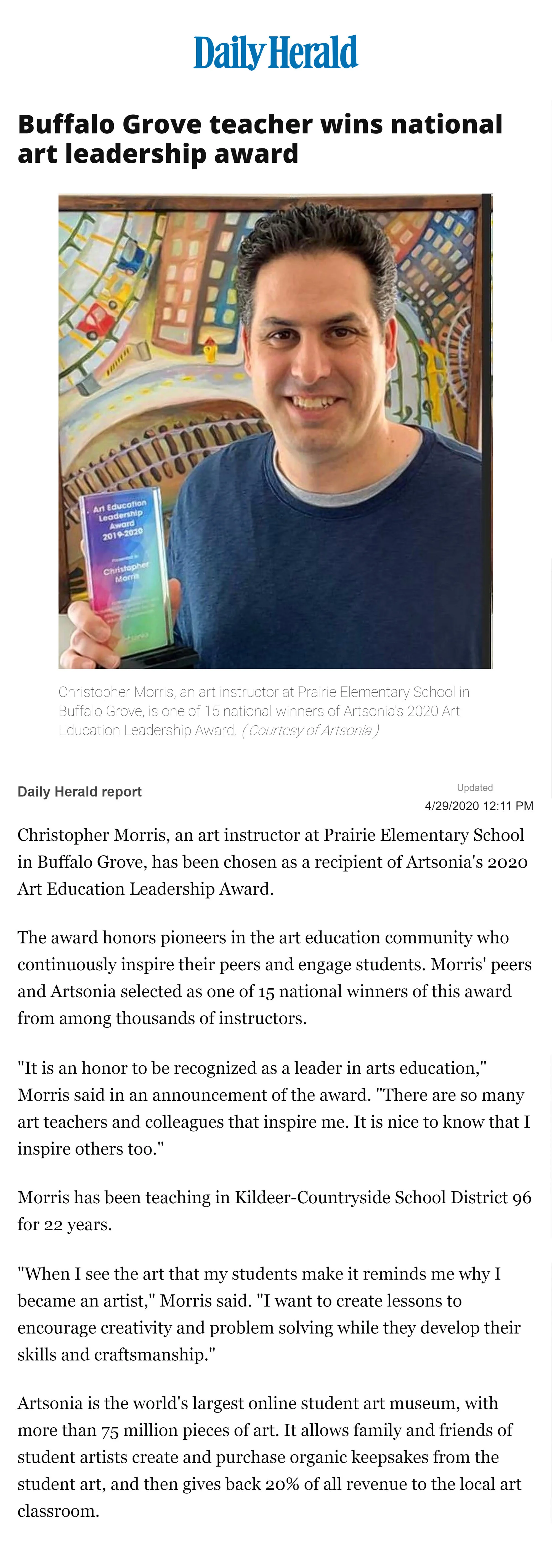 https://www.dailyherald.com/news/20200429/buffalo-grove-teacher-wins-national-art-leadership-award