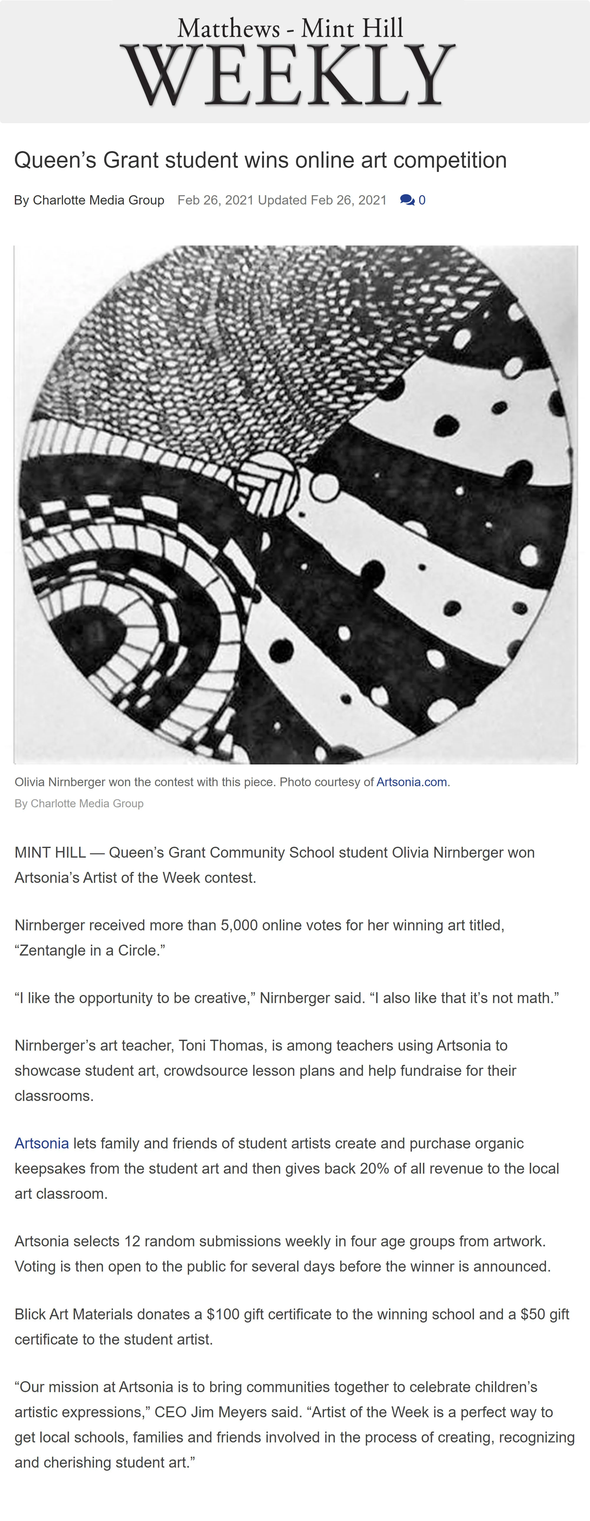 https://www.thecharlotteweekly.com/mmhweekly/queen-s-grant-student-wins-online-art-competition/article_6f166c66-7b24-5606-a00f-5bcfcc331757.html