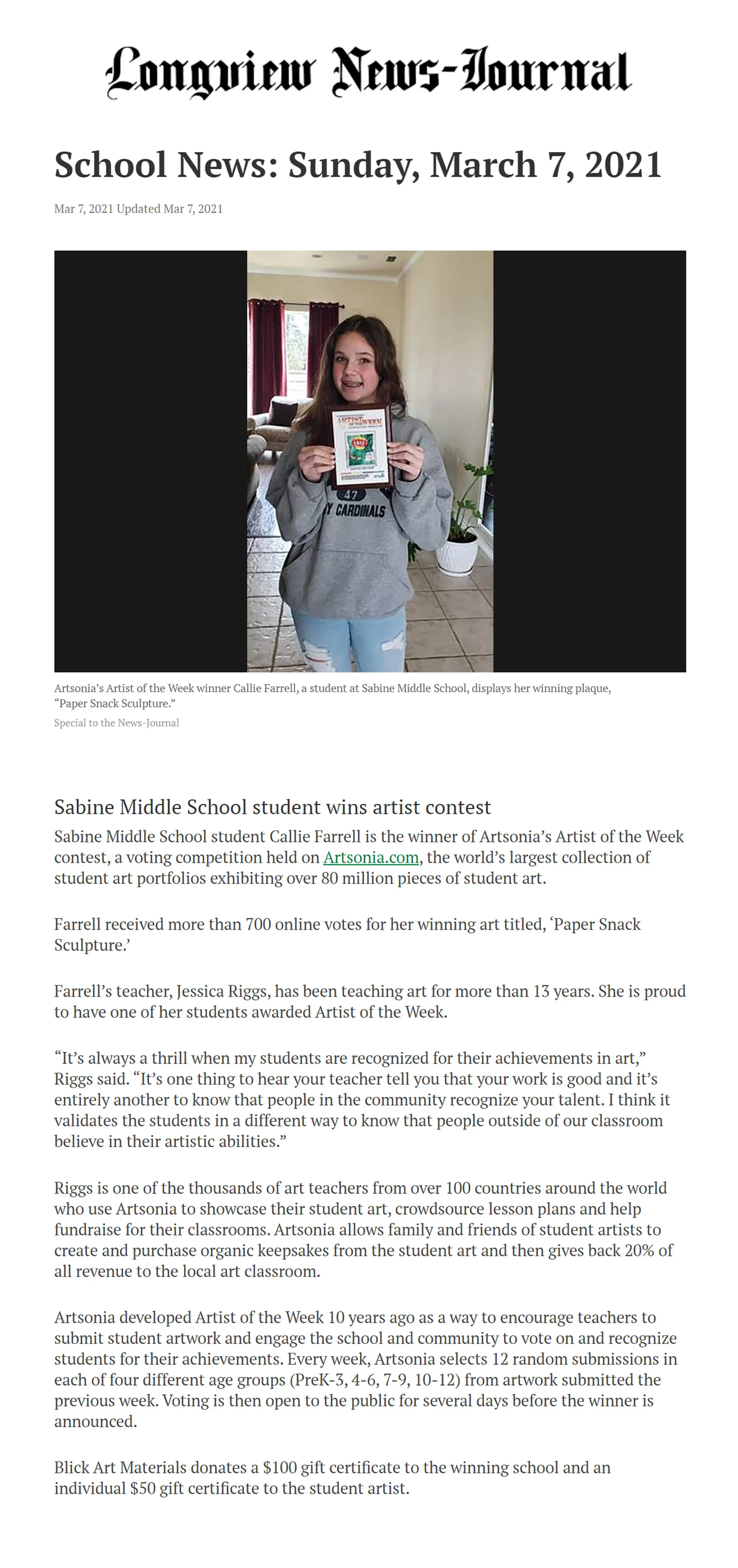 https://www.news-journal.com/features/homework/school-news-sunday-march-7-2021/article_c2dd8bce-7cf0-11eb-acc0-e7ffe88f97e2.html