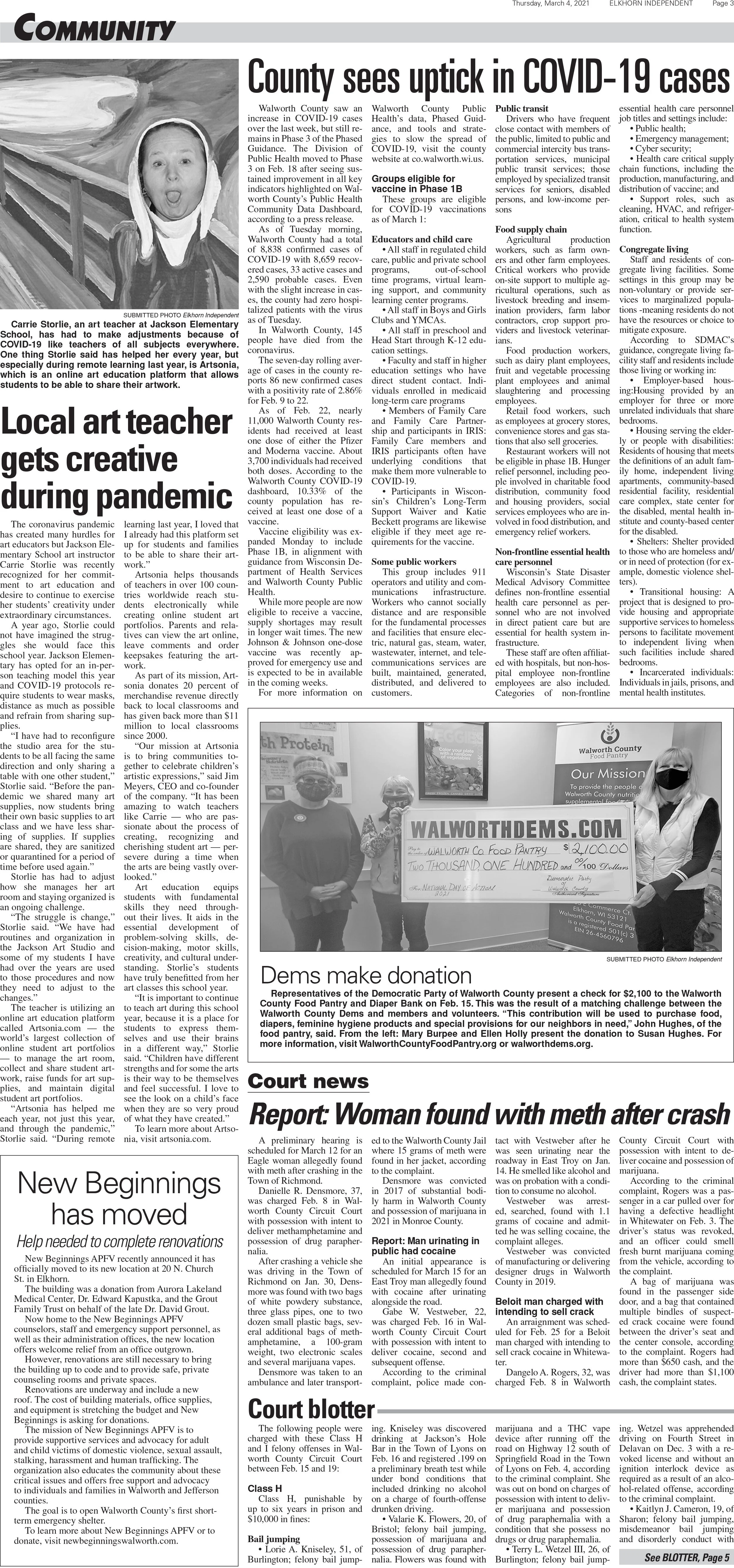 Published in Elkhorn Independent’s paper. http://mywalworthcounty.com/?cat=7