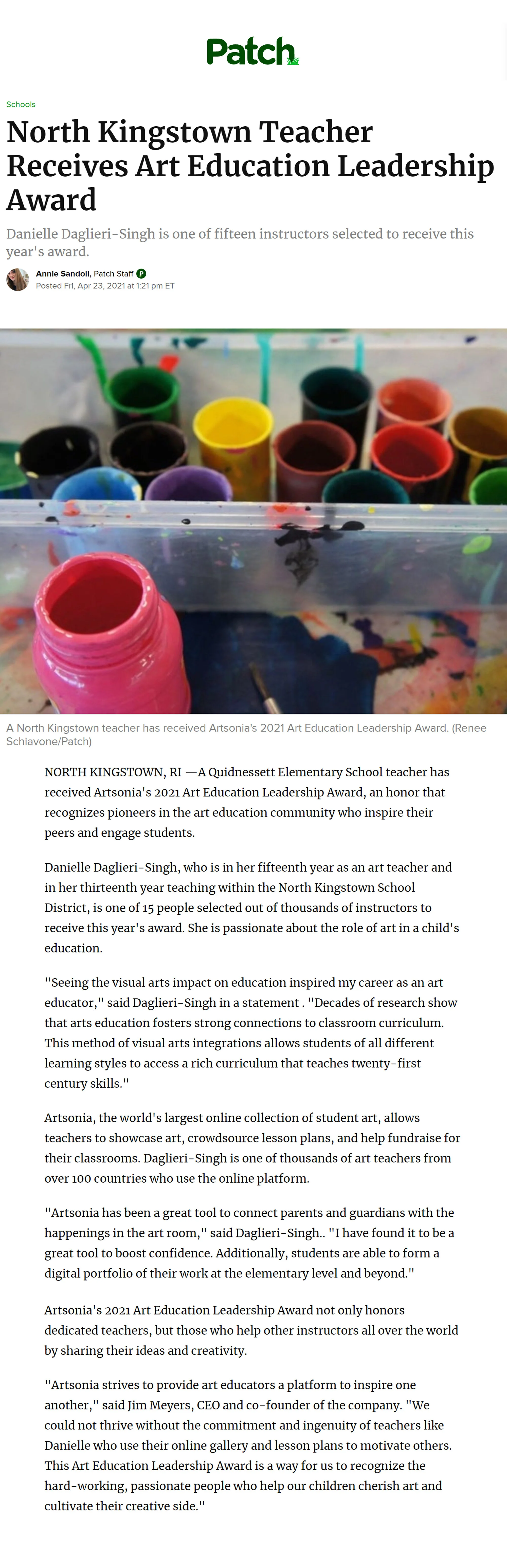 https://patch.com/rhode-island/northkingstown/north-kingstown-teacher-receives-art-education-leadership-award