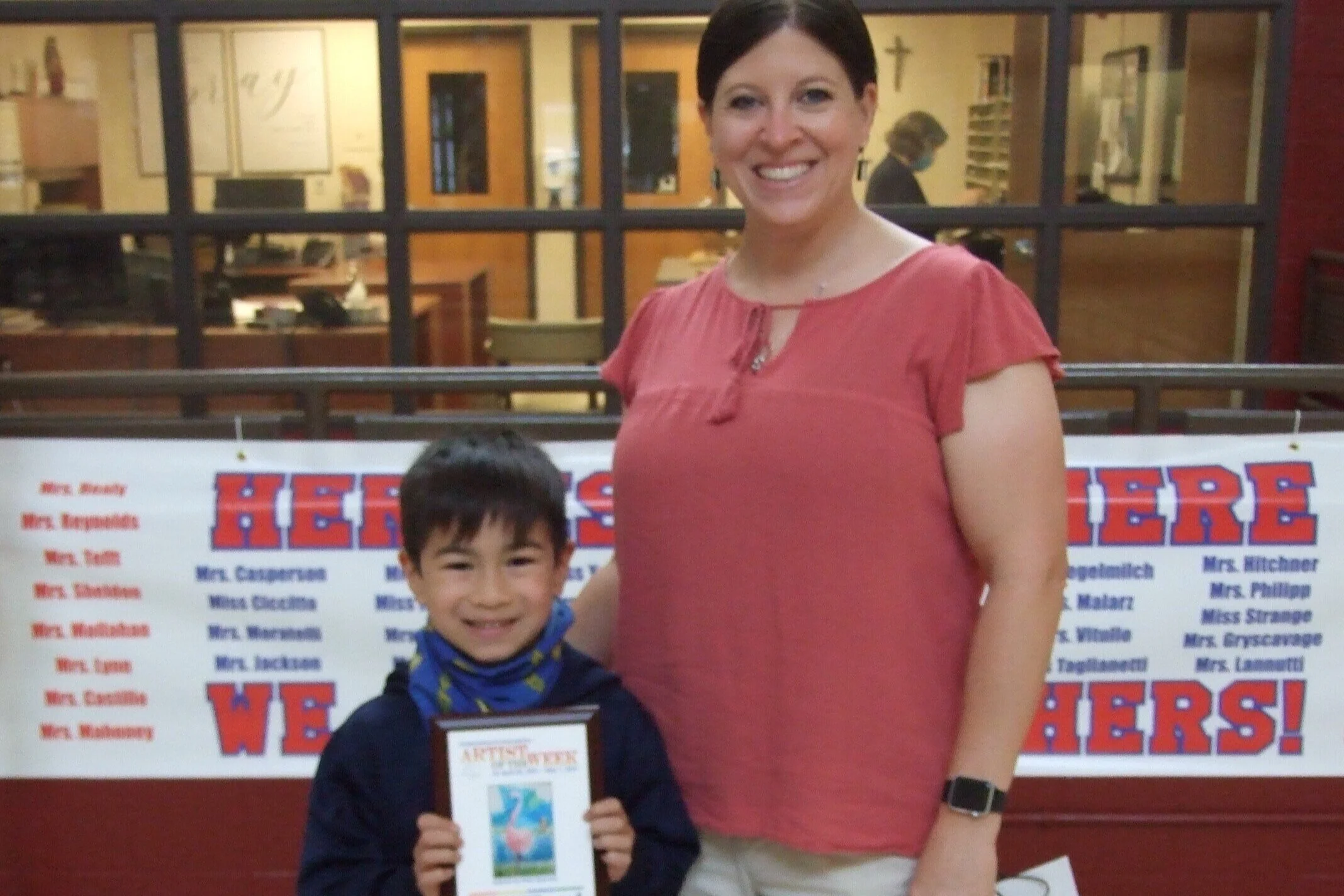 Holy Cross Catholic School student wins online art competition 