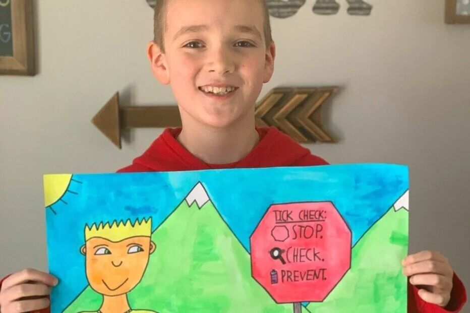 Local Student Wins Lyme Disease Awareness Poster Contest
