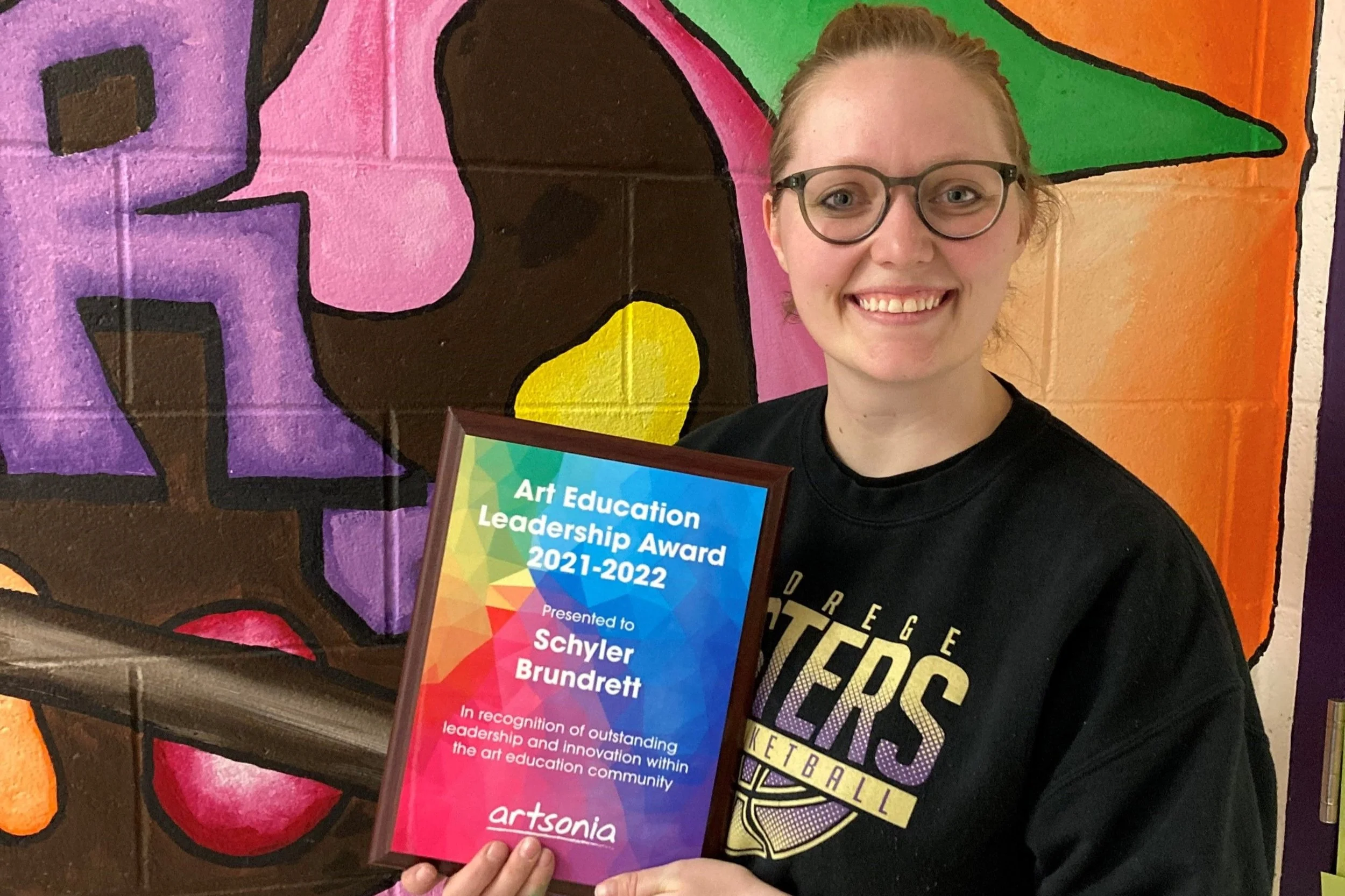 Holdrege teacher recognized with art education leadership award