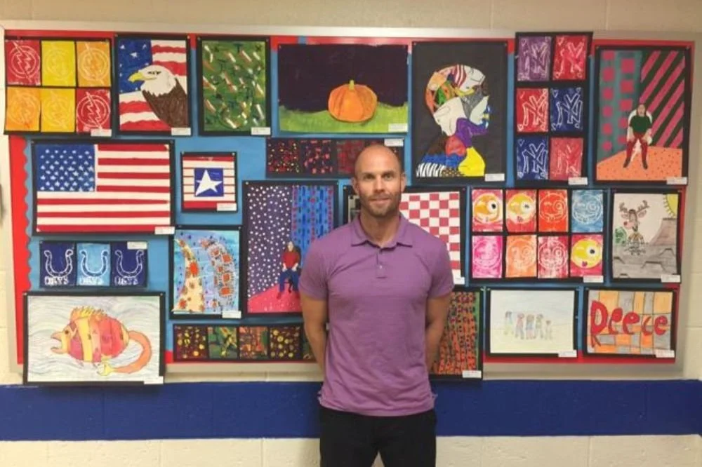 Elementary art teacher in Wayne Trace school district helping families stay connected