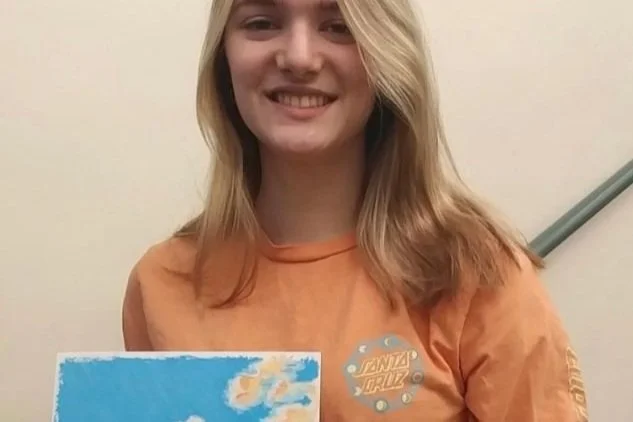 Sacred Heart student wins online art competition