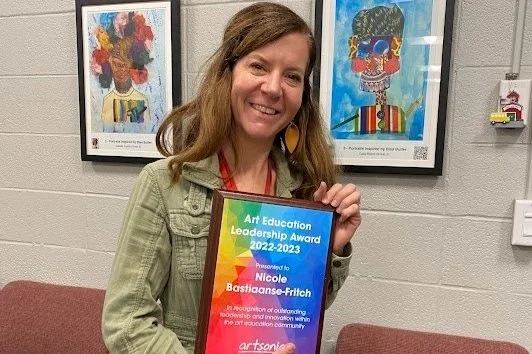 Farmington Art Teacher Earns National Award