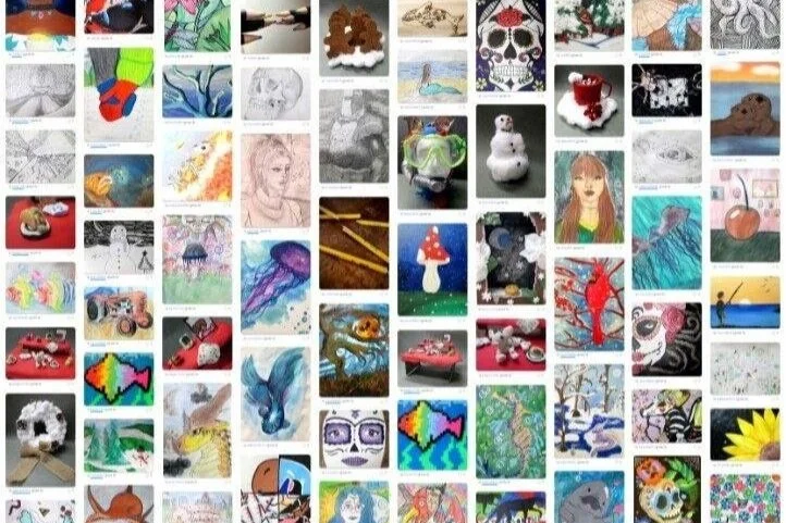 Online award winner benefitted from honors art course