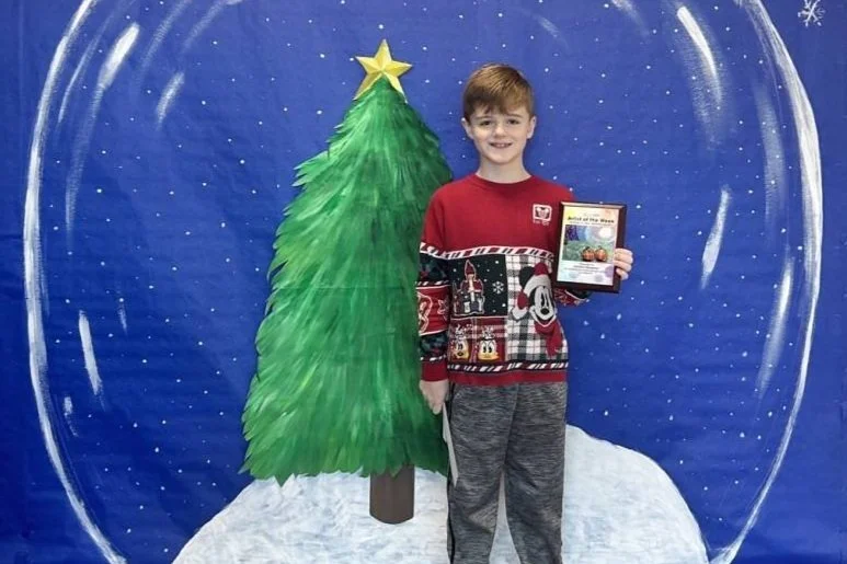 O-A student artist wins voting competition for pumpkin patch artwork