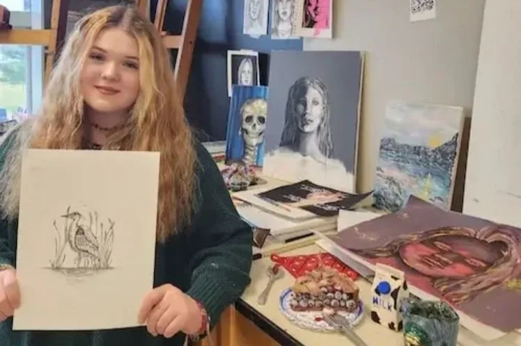 Local Student Artist Wins National Artist of the Week Honors