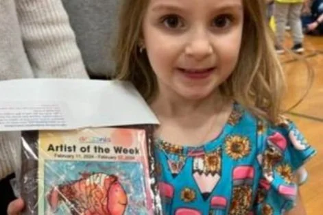 Buckner Elementary School student wins online art competition