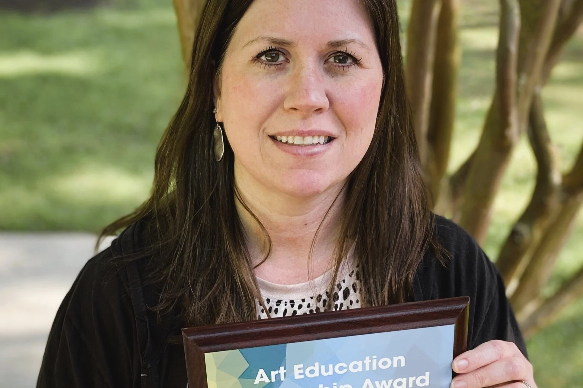 West Jones art teacher receives national honor