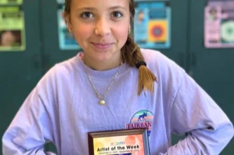 Linkhorne Middle School student named Artsonia's national Artist of the Week