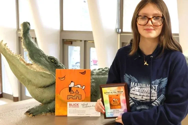 Mary Dibble wins Artsonia Artist of the Week