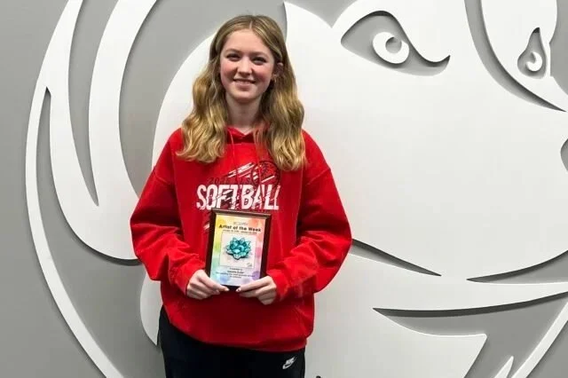 Heartland Freshman Isabelle Buller Named ‘Artist of the Week’ by Artsonia.com