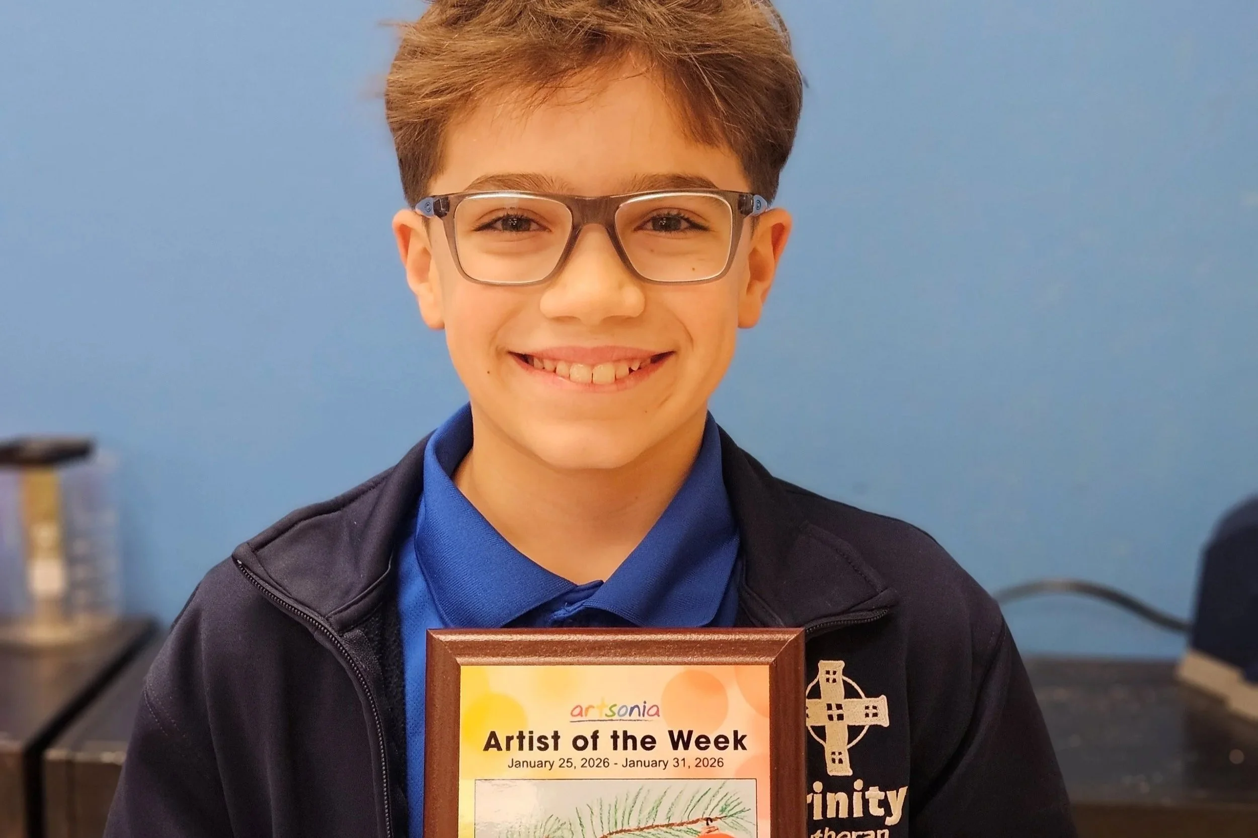 Fifth-grader recognized in national art contest