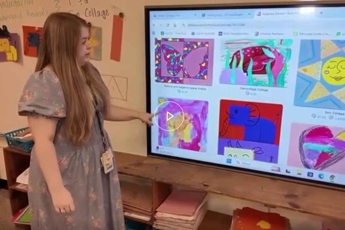 Newnan teacher saves 1,500 student art pieces online