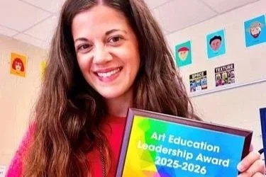 Rock Hill art teacher named one of 10 national Art Education Leadership Award winners