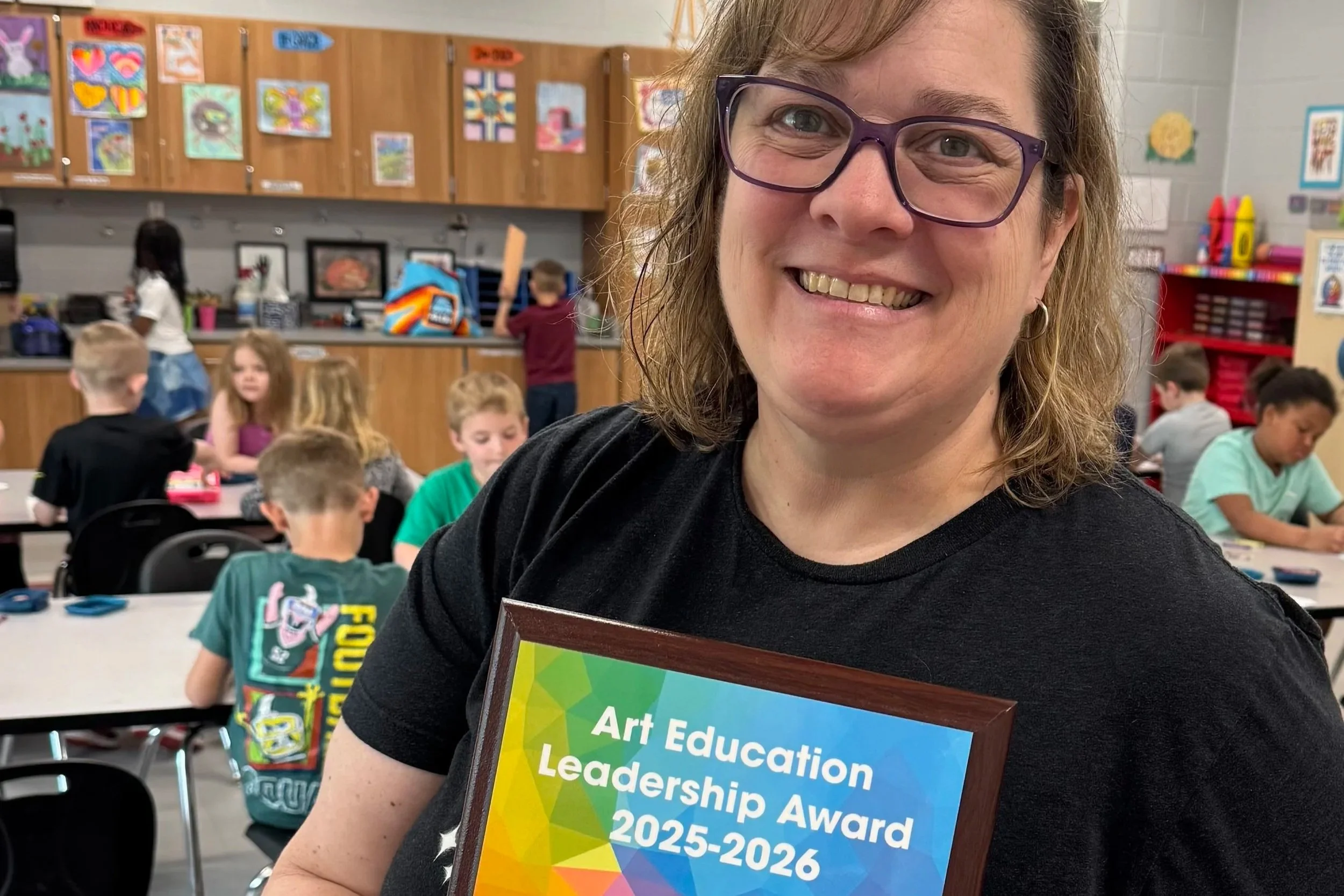 Northwest Early Elementary art teacher wins national leadership award