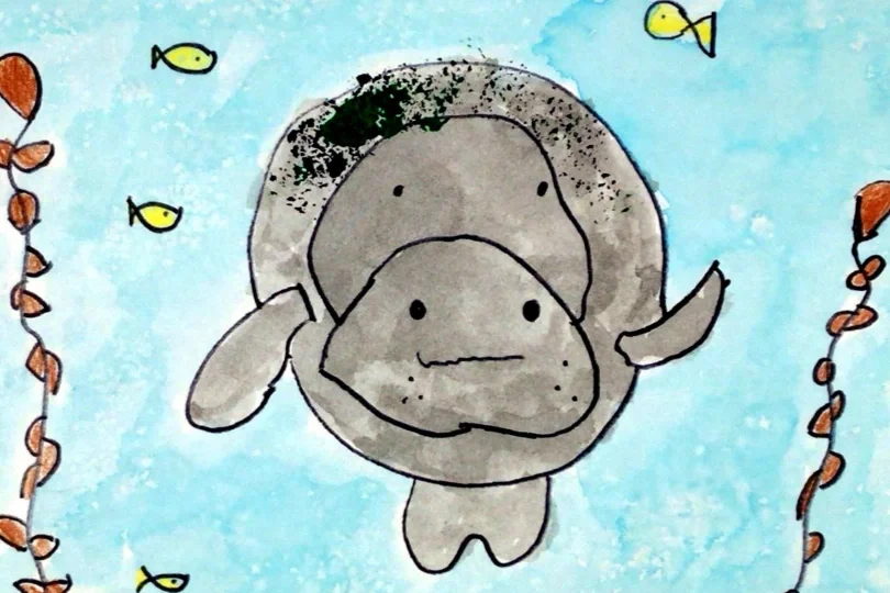First-grader from Patronis Elementary wins ‘Artist of the Week’