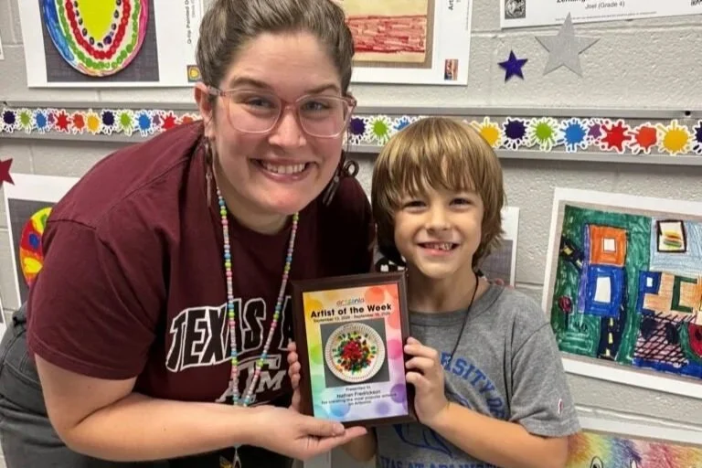 Shackelford student awarded for art