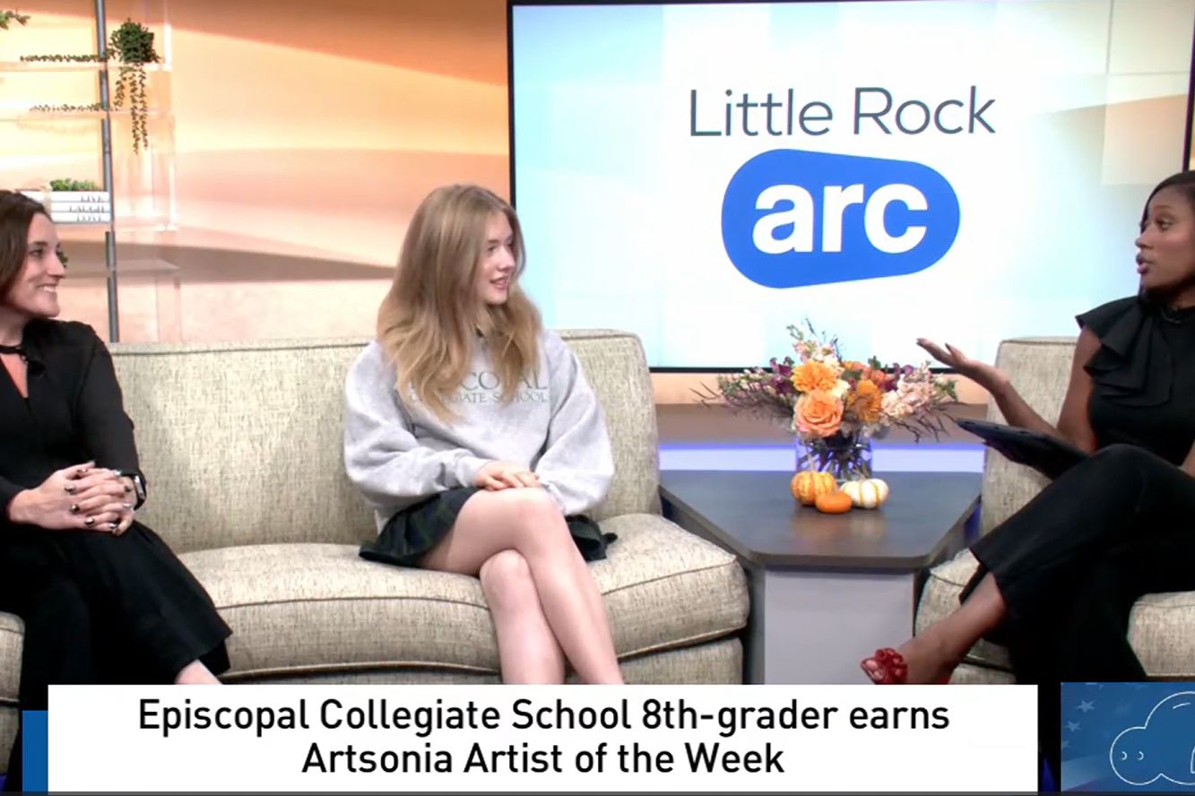 Episcopal eighth grader Sofia Mitcham earns Artsonia artist of the week honors