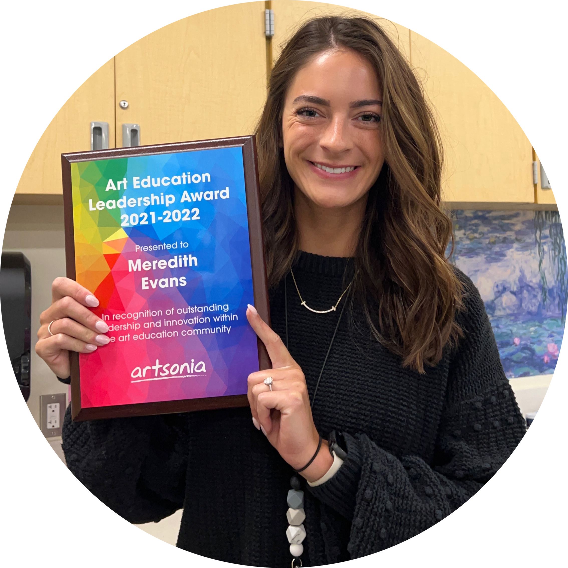 Kamryn Alderman of Northwest Schools wins Artsonia art contest