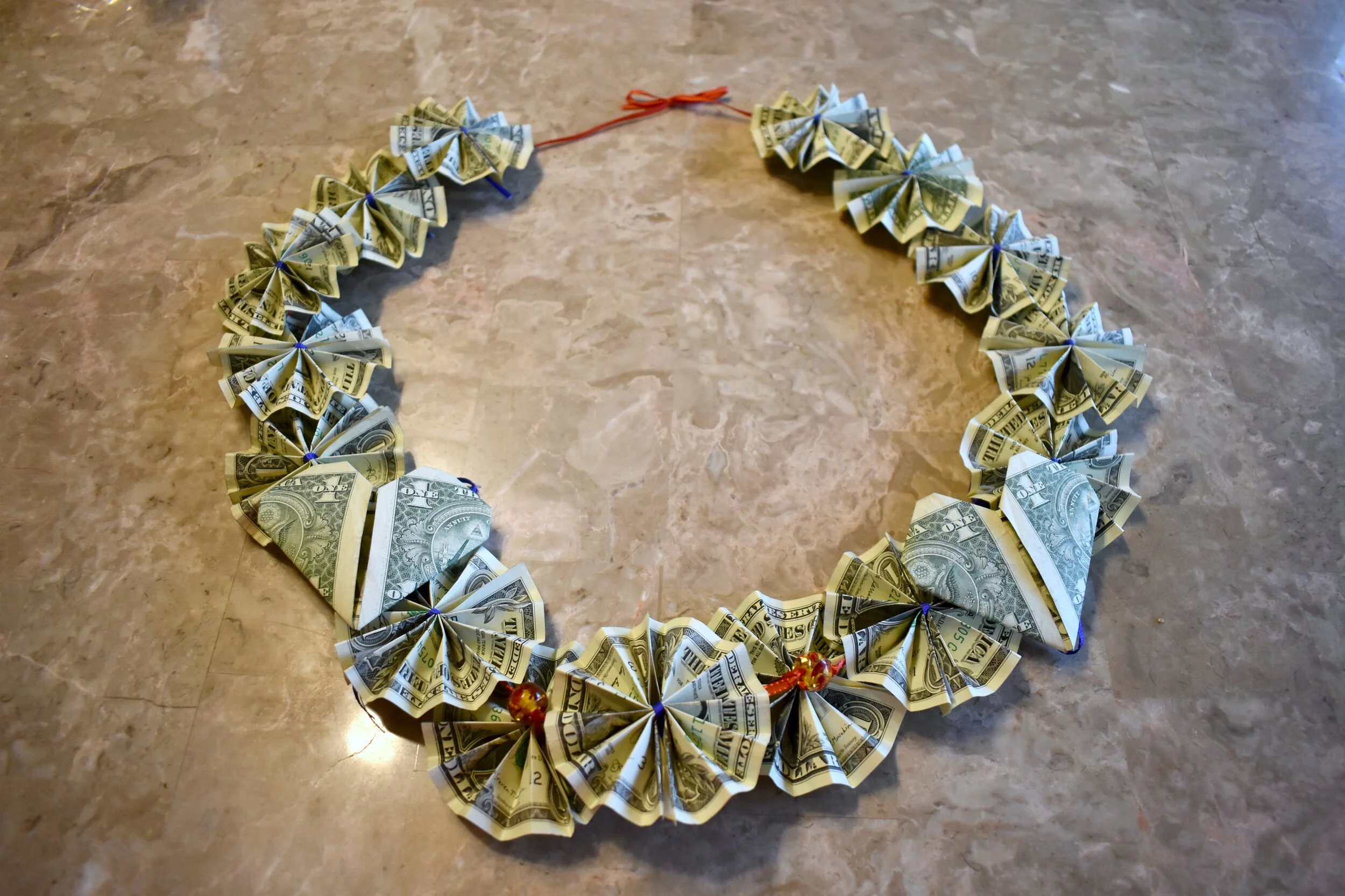 How To Make An Origami Heart Money Lei American Aiga