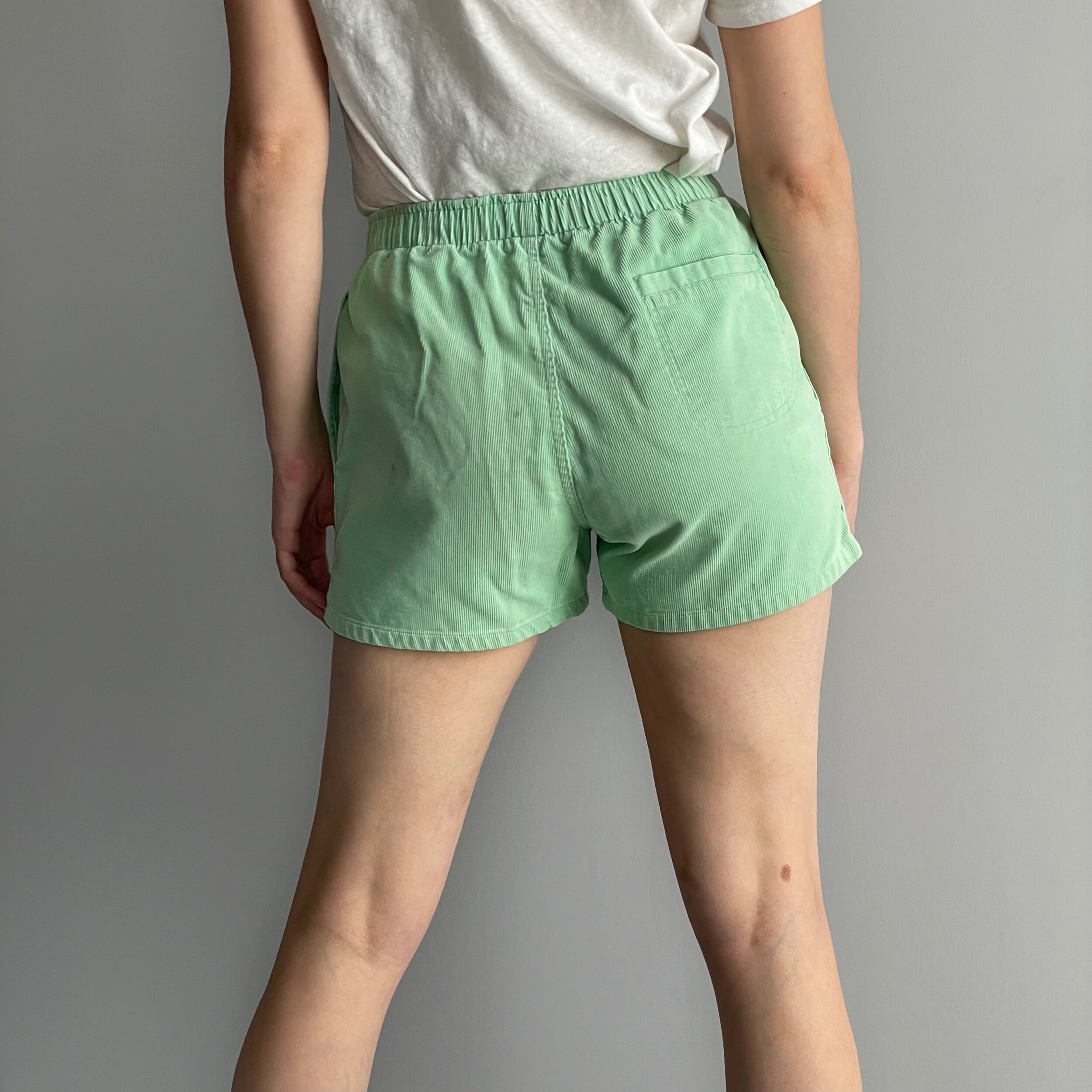 90’s Mint Corduroy Shorts (S) — Alchemist Vintage
