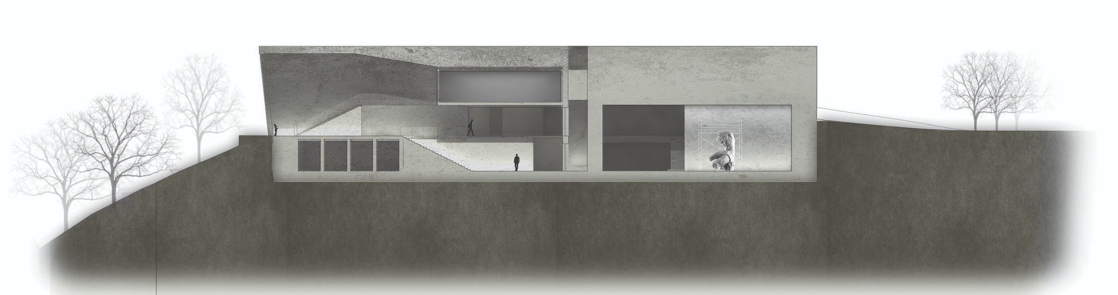 inhabitable wall section