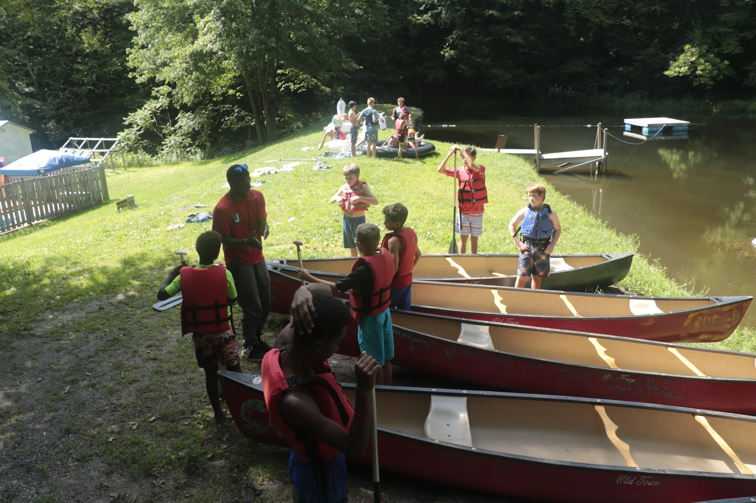 Going canoeing