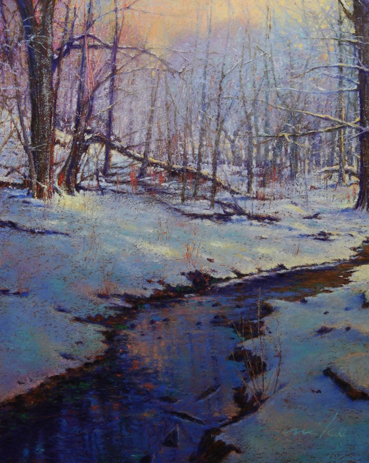 Winter 1 - PASTEL PAINTING 